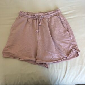 Women's Pink Casual Shorts